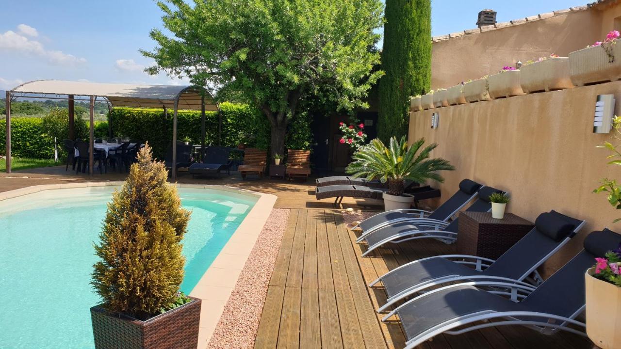 Le Jardin D'Ivana Chambres D'Hotes B&B Avec Piscine Chauffee Oppède Εξωτερικό φωτογραφία