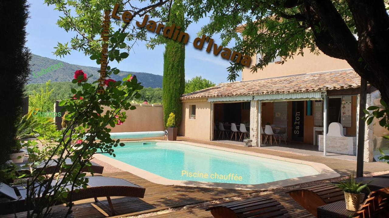 Le Jardin D'Ivana Chambres D'Hotes B&B Avec Piscine Chauffee Oppède Εξωτερικό φωτογραφία