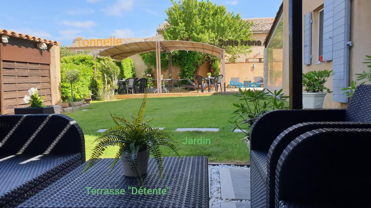 Le Jardin D'Ivana Chambres D'Hotes B&B Avec Piscine Chauffee Oppède Εξωτερικό φωτογραφία